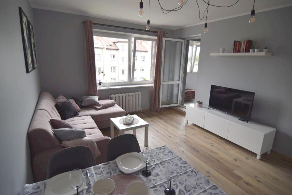 Trzypokojowy Apartament Lägenhet Gdańsk Exteriör bild